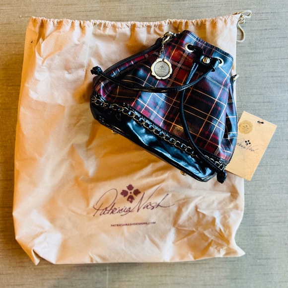 Patricia Nash NWT  drawstring bag, Tartan collection - Picture 2 of 3